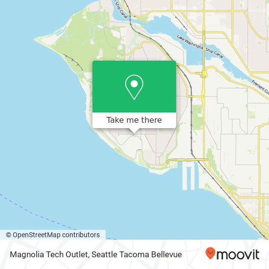 Magnolia Tech Outlet map