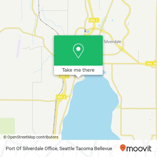 Port Of Silverdale Office map