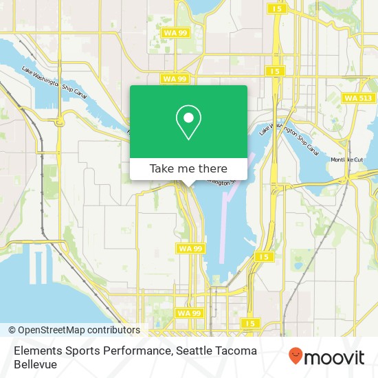 Mapa de Elements Sports Performance