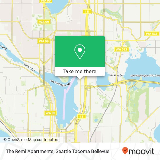 The Remi Apartments map