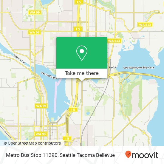 Mapa de Metro Bus Stop 11290