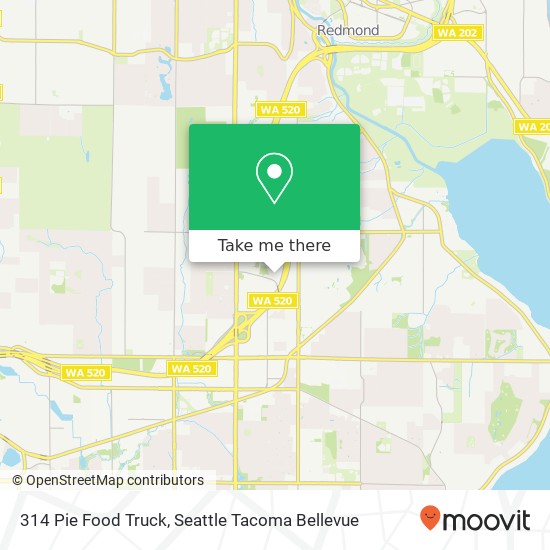 314 Pie Food Truck map