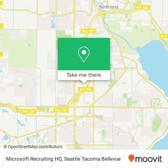 Microsoft Recruiting HQ map