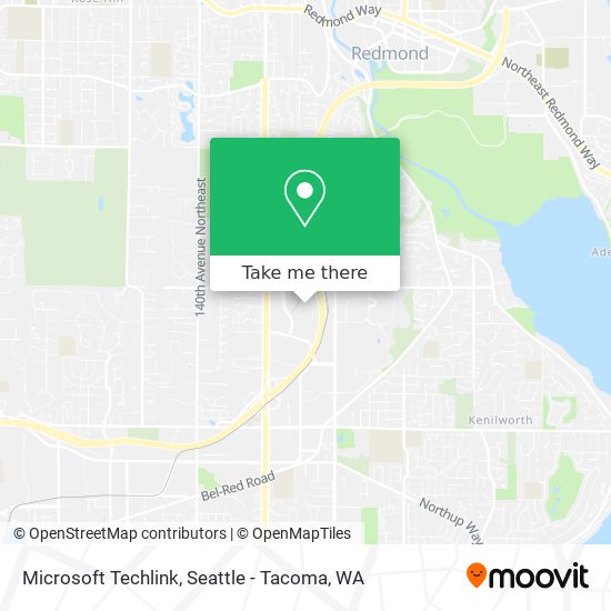 Microsoft Techlink map
