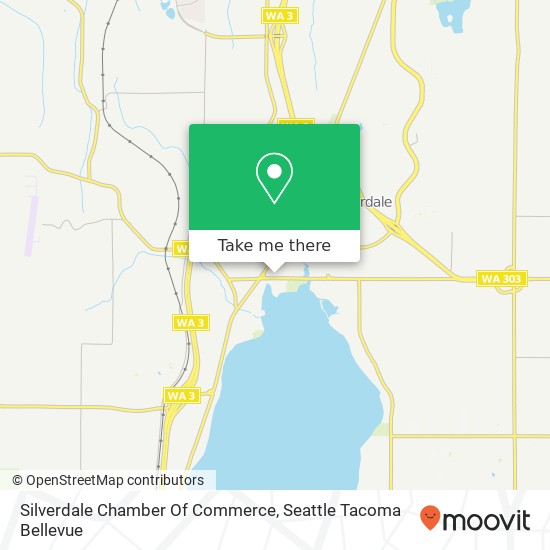 Silverdale Chamber Of Commerce map