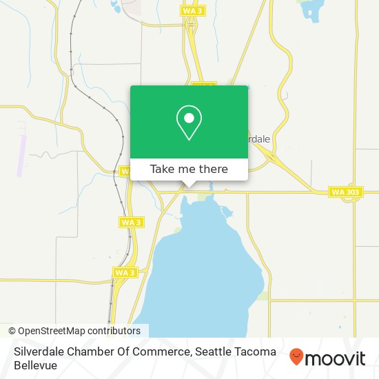 Mapa de Silverdale Chamber Of Commerce