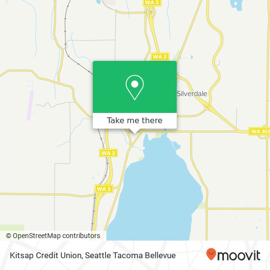 Kitsap Credit Union map