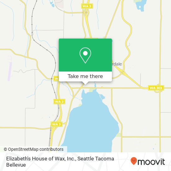 Elizabeth's House of Wax, Inc. map