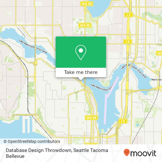 Database Design Throwdown map