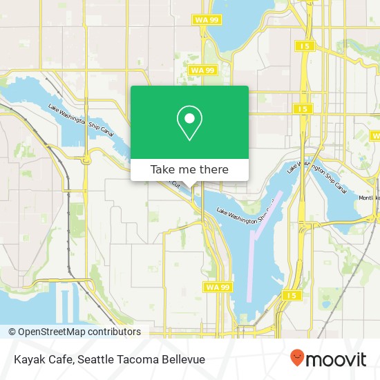 Kayak Cafe map