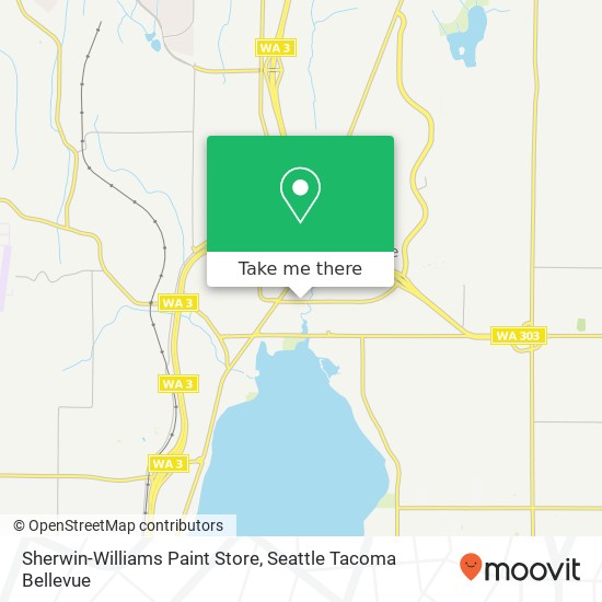 Sherwin-Williams Paint Store map