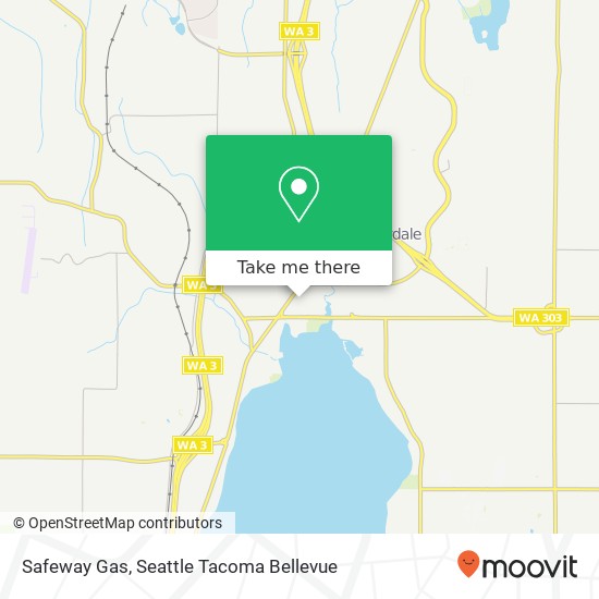 Safeway Gas map