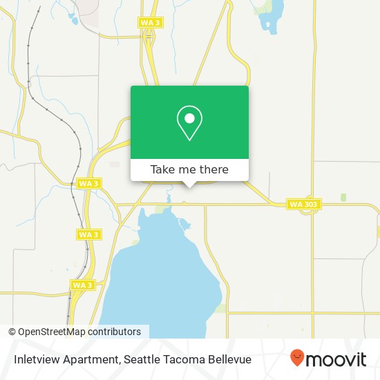 Inletview Apartment map