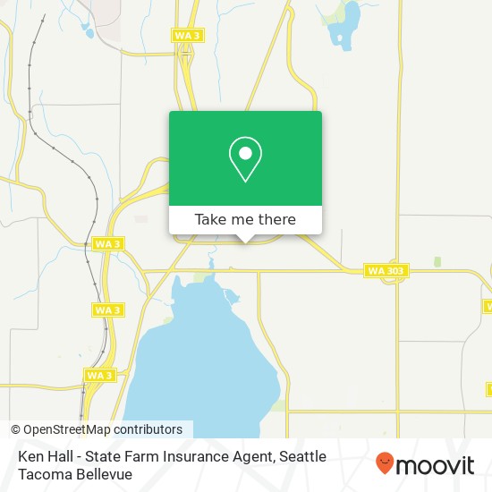 Ken Hall - State Farm Insurance Agent map