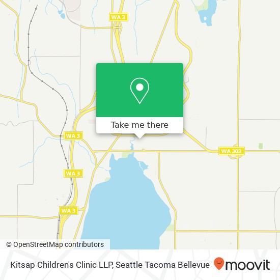 Kitsap Children's Clinic LLP map