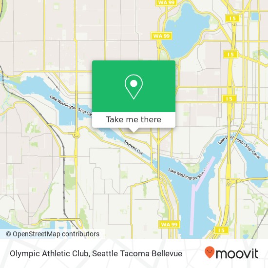 Mapa de Olympic Athletic Club