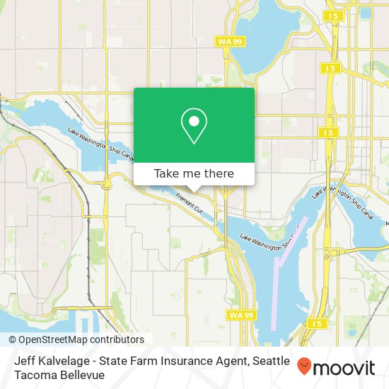Mapa de Jeff Kalvelage - State Farm Insurance Agent