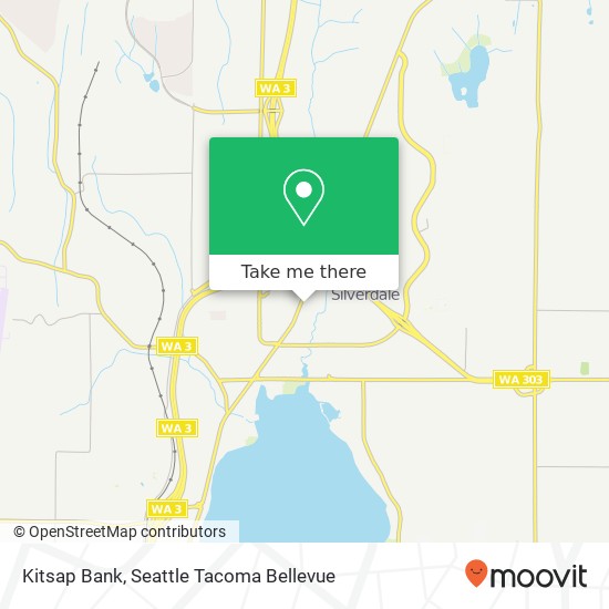 Kitsap Bank map