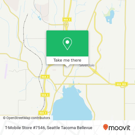 T-Mobile Store #7546 map