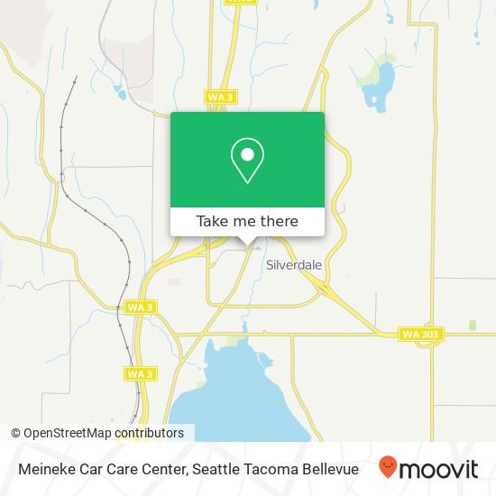 Mapa de Meineke Car Care Center