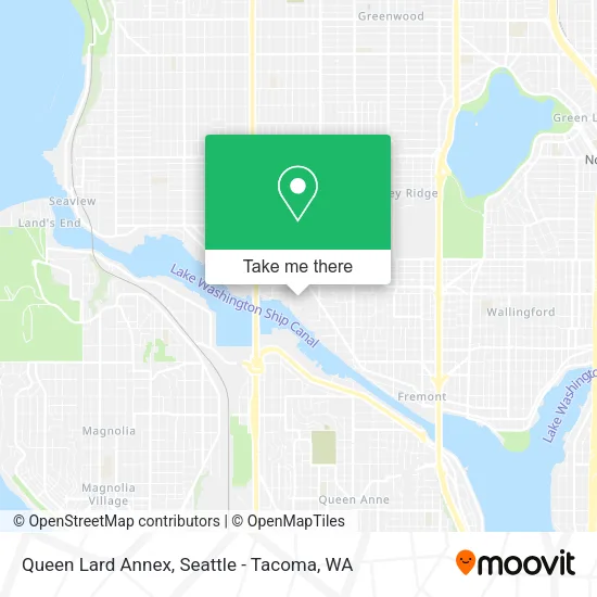 Queen Lard Annex map