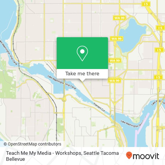 Teach Me My Media - Workshops map