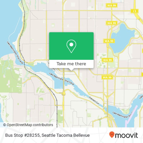 Bus Stop #28255 map