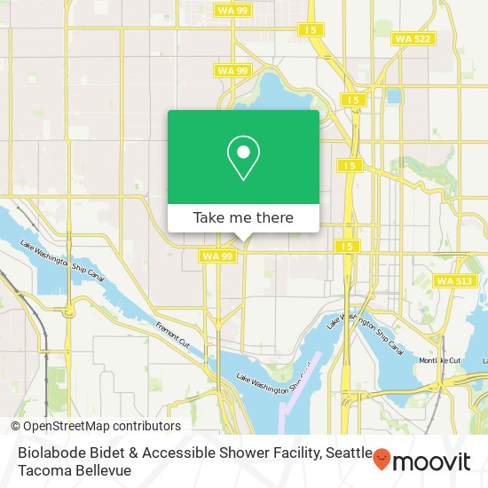 Mapa de Biolabode Bidet & Accessible Shower Facility