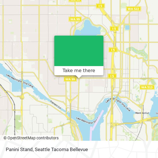 Panini Stand map