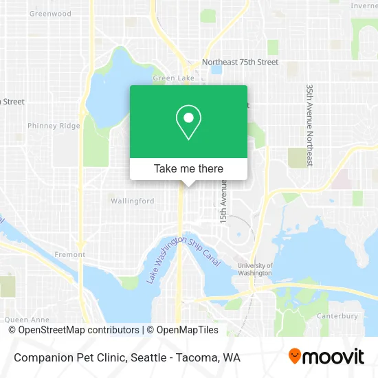Companion Pet Clinic map