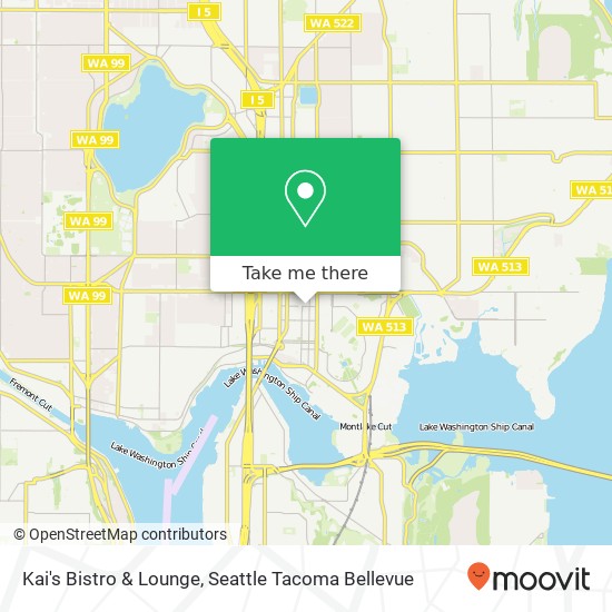 Kai's Bistro & Lounge map