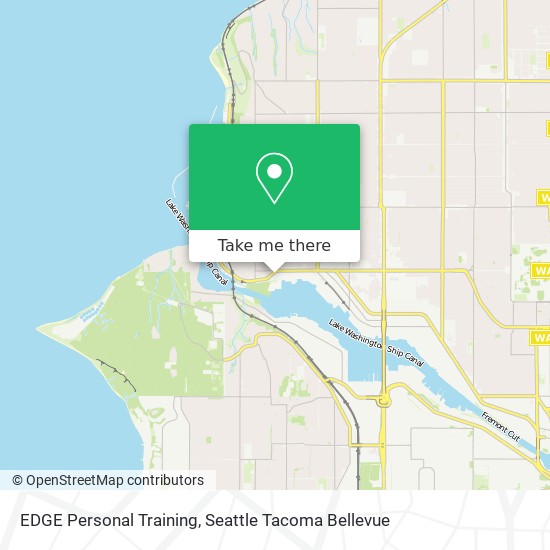 Mapa de EDGE Personal Training
