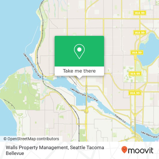 Walls Property Management map