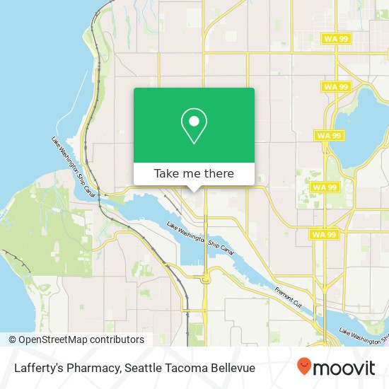 Lafferty's Pharmacy map