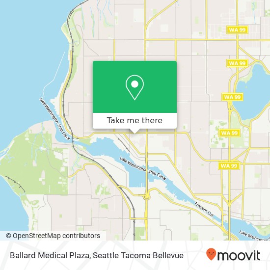 Ballard Medical Plaza map