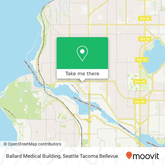 Mapa de Ballard Medical Building