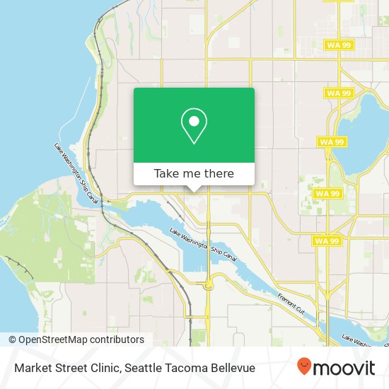 Market Street Clinic map