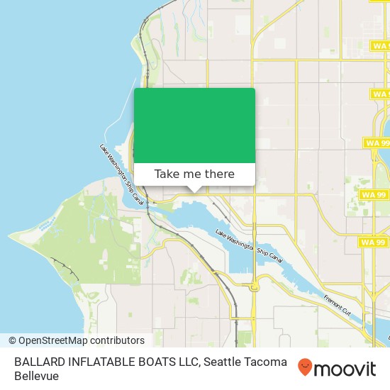 Mapa de BALLARD INFLATABLE BOATS LLC