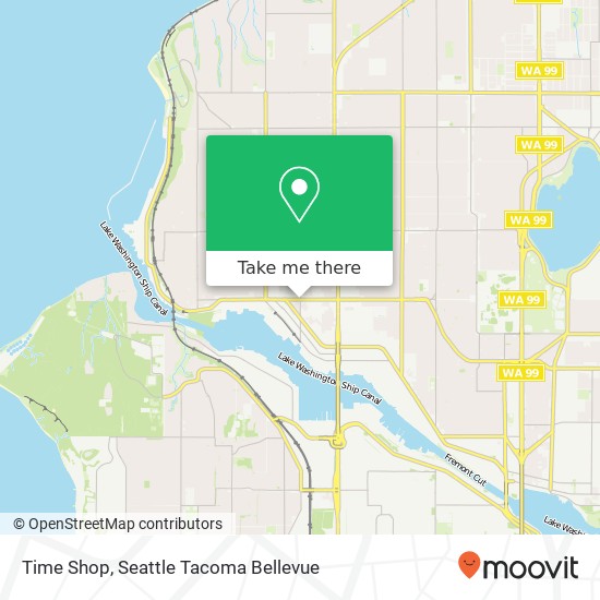 Time Shop map