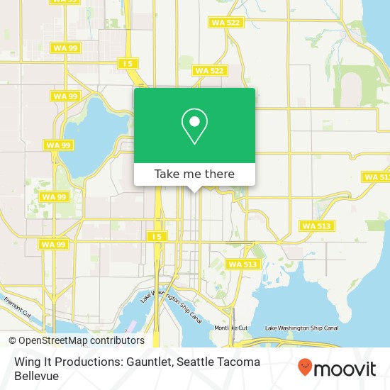 Mapa de Wing It Productions: Gauntlet