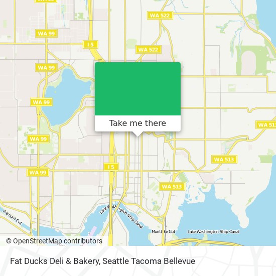 Fat Ducks Deli & Bakery map