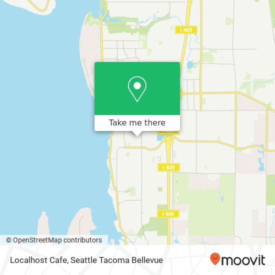 Localhost Cafe map