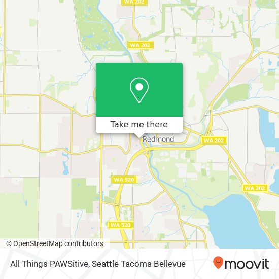 All Things PAWSitive map
