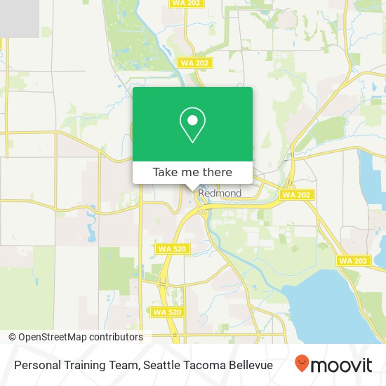 Personal Training Team map