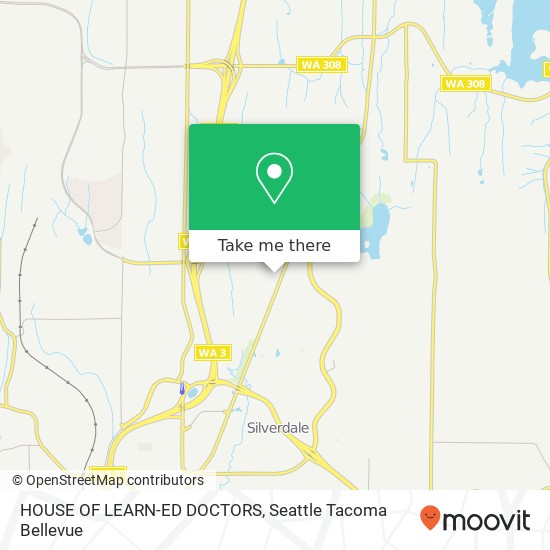 HOUSE OF LEARN-ED DOCTORS map