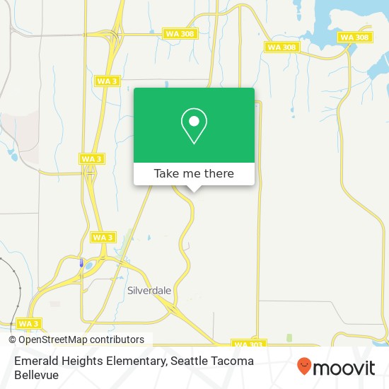 Emerald Heights Elementary map