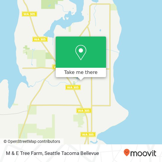 Mapa de M & E Tree Farm