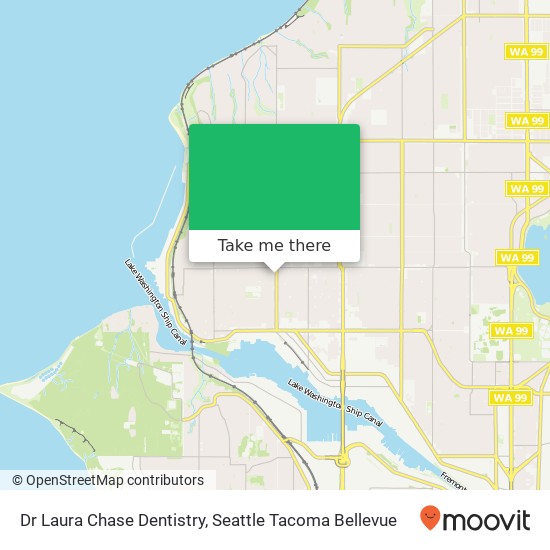 Mapa de Dr Laura Chase Dentistry