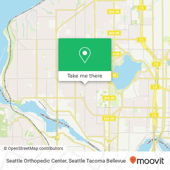 Seattle Orthopedic Center map