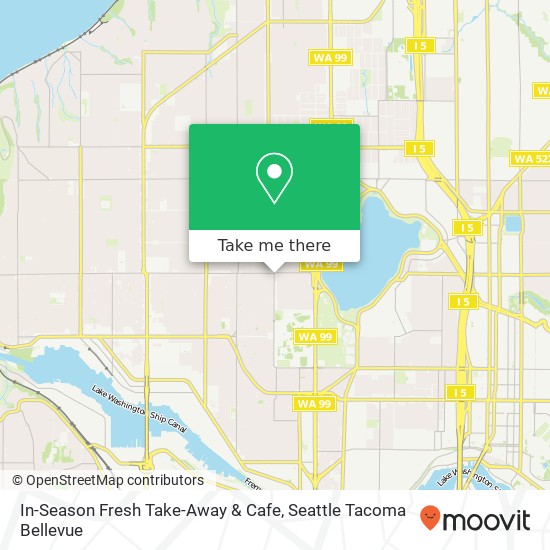 In-Season Fresh Take-Away & Cafe map